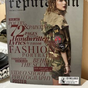 Taylor SWIFT REPUTATION VOLUME 2 ALBUM + MAGAZINE